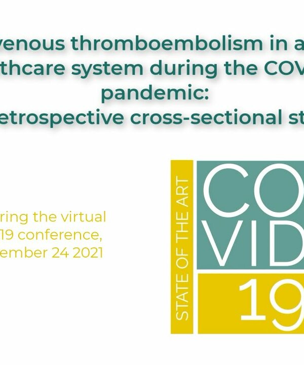 State of the art COVID-19 lecture: Risk of venous thromboembolism in a Swedish healthcare system